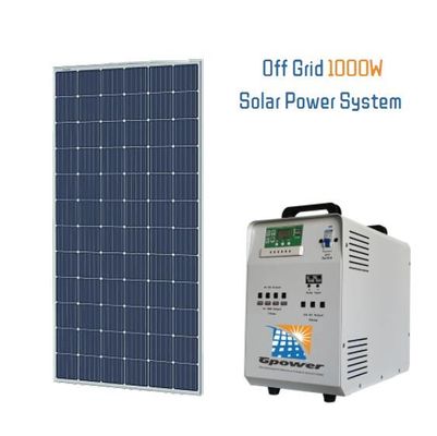 Jogo solar do painel solar da geração 1000W da energia de sistema da casa de DIY