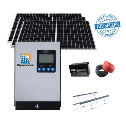 Laço híbrido Kit With Battery Backup solar da grade do sistema solar da grade de 240VAC 50A